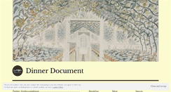 Desktop Screenshot of dinnerdocument.com